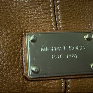 Michael Kors Brown Leather Tote